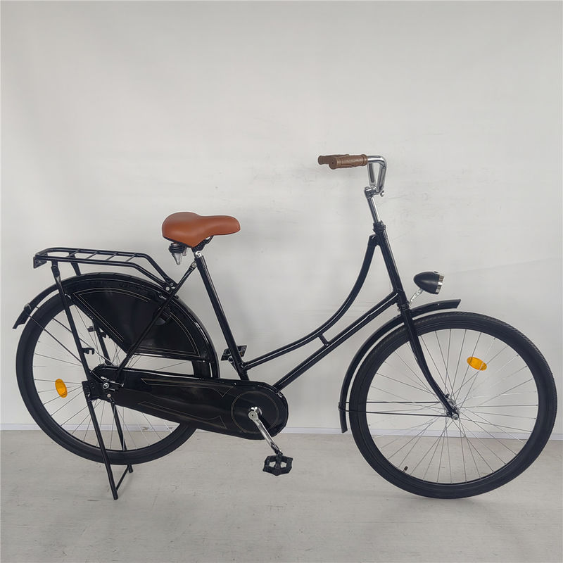 Μία ταχύτητα 28 ιντσών Vintage Classic Black Lady Oma Holland City Cruiser Ολλανδικό ποδήλατο ποδήλατο για γυναίκες