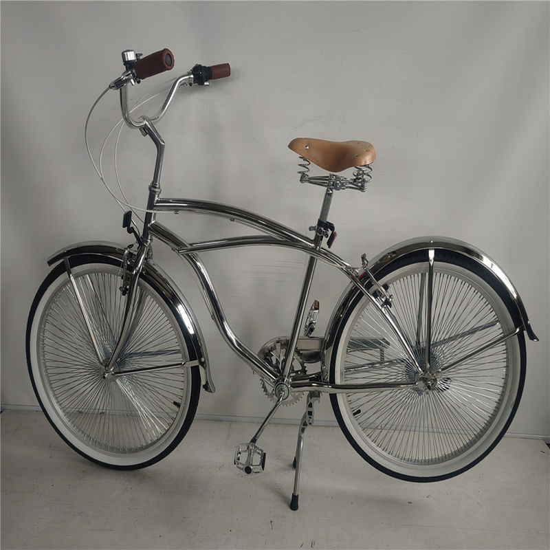 26 ιντσών Αλουμινίου Φρέμα Ανδρών Ενήλικες Beach Cruiser ποδήλατο με 7 ταχύτητες Shimano Derailleur