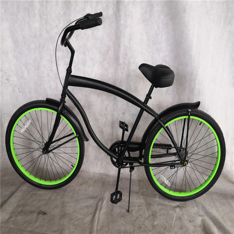 26 ιντσών Alloy Rim 3 Speed Beach Cruiser ποδήλατο για ζεστό ενήλικες Stretch Chopper ποδήλατο