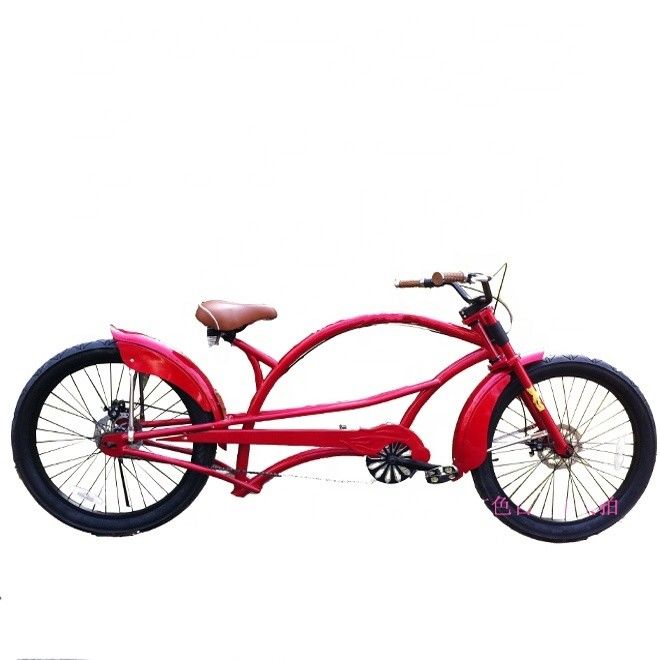 Αλουμινίου Rim 24 &quot;x3.0 CE Αμερικανική Long Hi-Ten Steel Frame Chopper Beach Cruiser ποδήλατο