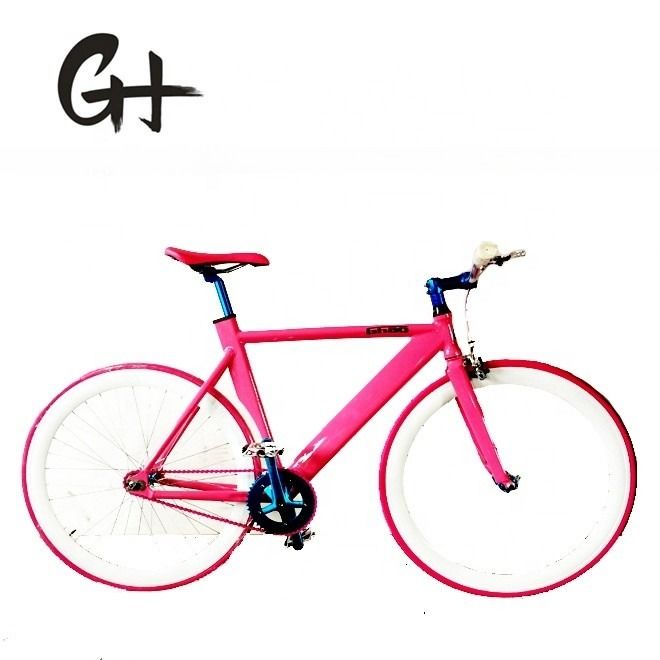 ODM Logo OEM Χρώμα 700C Single Speed Track Bike με ελαφρύ πλαίσιο αλουμινίου και πιρούνι