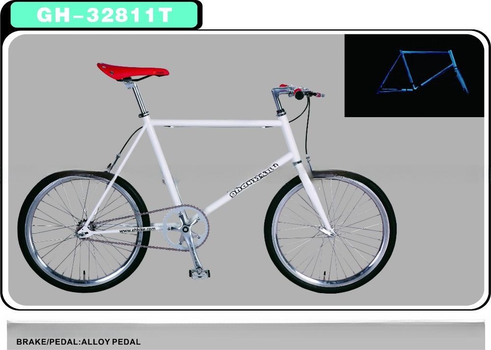 Οδικά ποδήλατα ή Fixie ποδήλατα CR-MO Ποδήλατο πλαίσιο κορυφαία επιλογή με κράμα λαβίδας στέλεχος