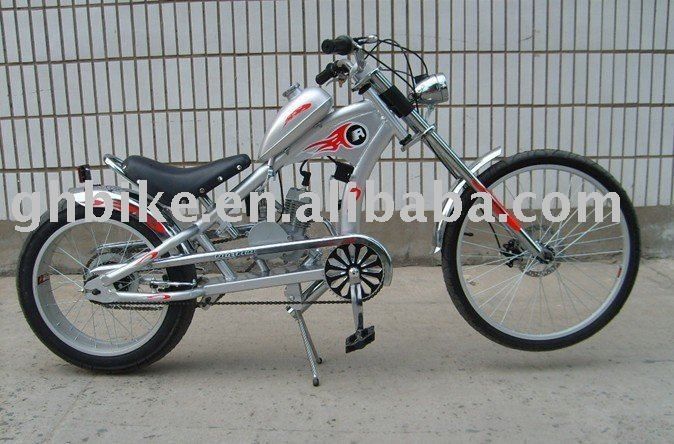 Πιστοποιημένο ROSH 24 &quot;GAS Motor Chopper Bike και υλικό ατσάλινου πιρούνιου για την καλύτερη απόδοση