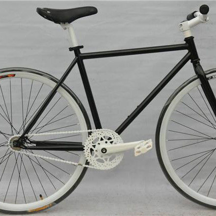 Steel Fork GHBIKE 700c Fixie Bike Fixed Gear Bike με αλυσίδα KMC και όμορφο σχέδιο