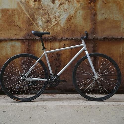 Στο δρόμο 2018 Classic Model GHBIKE 700c Fixie Bike Fixed Gear Bike 13kg Ακαθάριστο βάρος