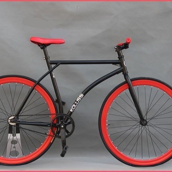 GHBIKE 700c 23C Fixie Bike Fixed Gear Bike Single Speed Bike Frame Υλικό από χάλυβα