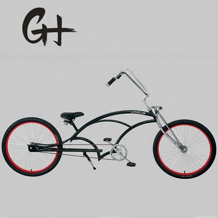 26 ιντσών Chopper Style Beach Cruiser ποδήλατο με ατσάλινο πιρούνι και 150KG χωρητικότητα φορτίου