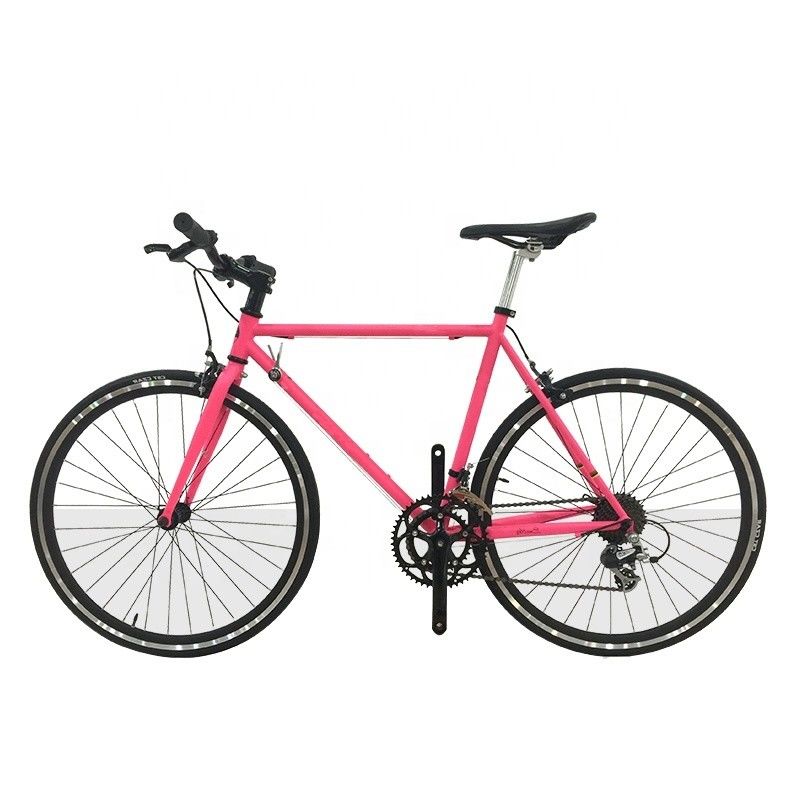 Αλουμινίου χωρίς νήμα Στέλεχος 700C Hi-Ten Steel Frame Sunrace 14S Ταχύτητες Ενηλίκων ποδήλατο δρόμου