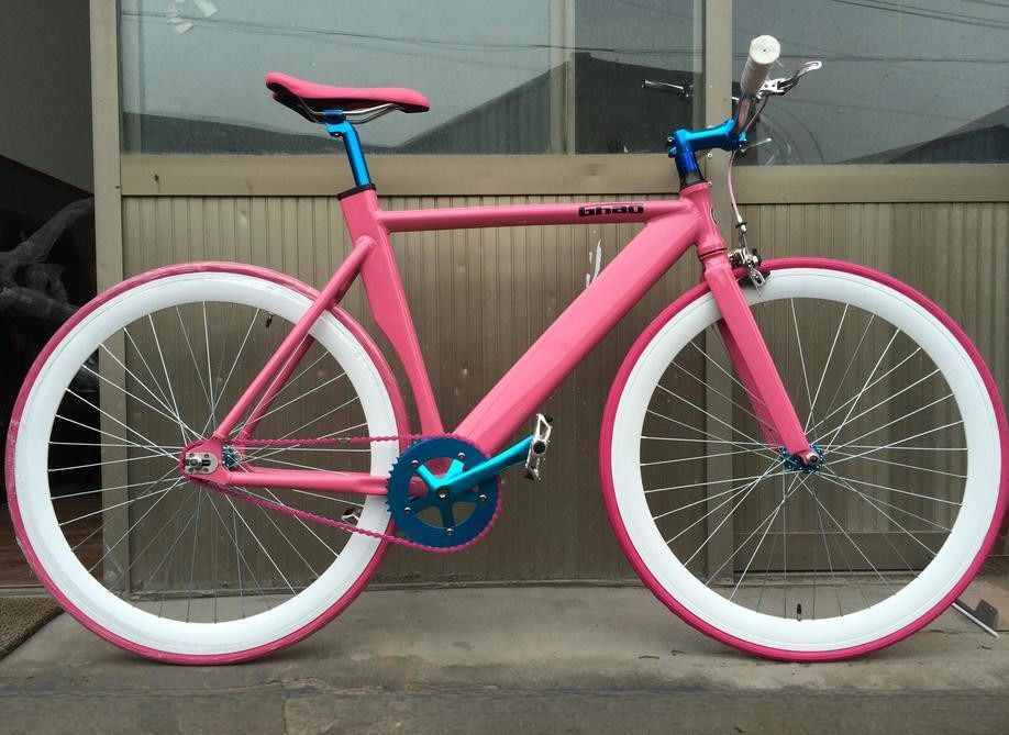 700C Fixed Gear Bike με μπροστινό φρένο φρένου αλουμινίου και μία ταχύτητα