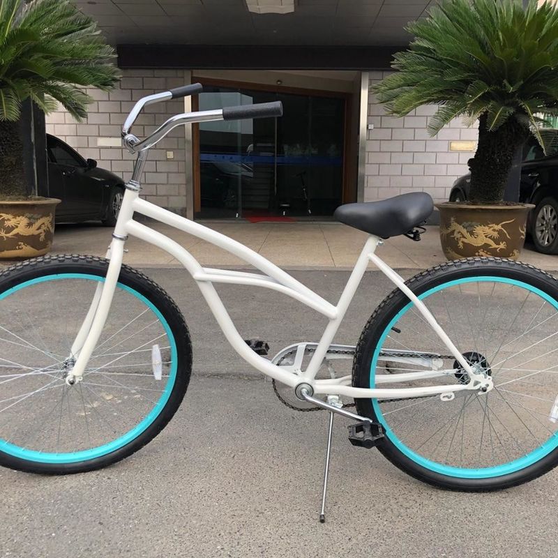 Δείγμα 45pcs 24 &quot;Long Frame Beach Cruiser ποδήλατο με κράμα περιφέρεια και χάλυβα υλικό πιρούνι