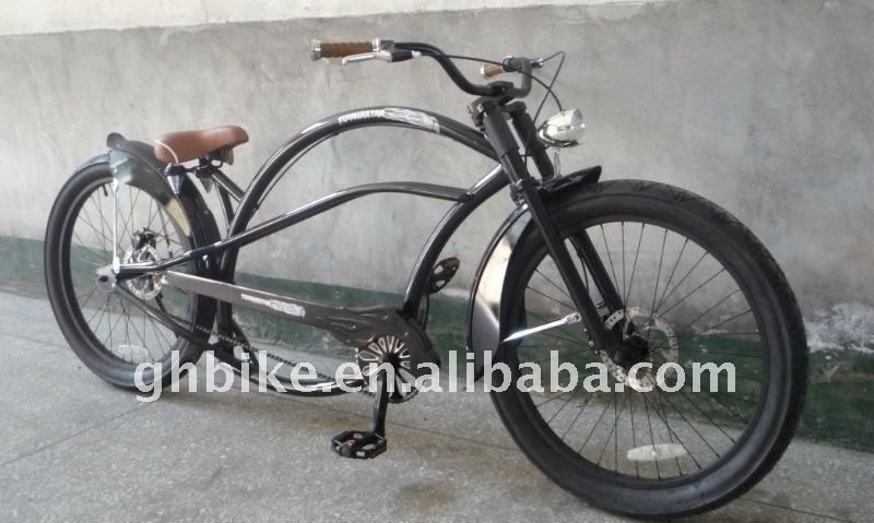 24 ιντσών ανδρών και γυναικών Fashion Chopper Beach Cruiser Polkupyora με πέλμα από κράμα αλουμινίου