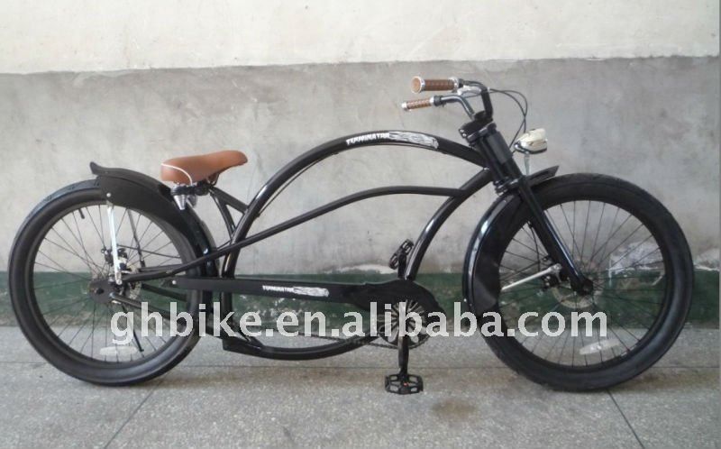 24 ιντσών άνδρες και γυναίκες μόδα Chopper Beach Cruiser ποδήλατο ποδήλατο με γυαλιστερό βάρος 19kg