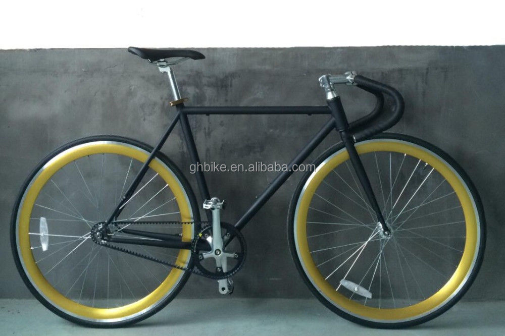 Πεντάλ από κράμα 2016 High End Men Style 700C Single Speed Belt Drive Road Bike/Fixie Bike σε οποιοδήποτε χρώμα