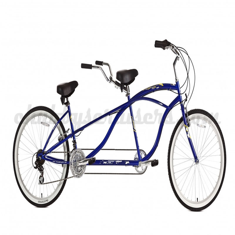 OEM 26 ιντσών ενήλικες Tandem Beach Cruiser Bike με μήκος 1,8m και χωρητικότητα φόρτωσης 300kg