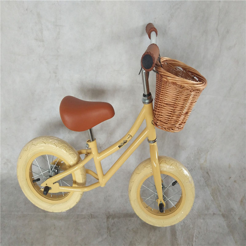 Χάλυβα υλικό πιρούνι Banwood Retro Kids Balance Bike 12 Προσαρμόστε και με 12 ίντσες