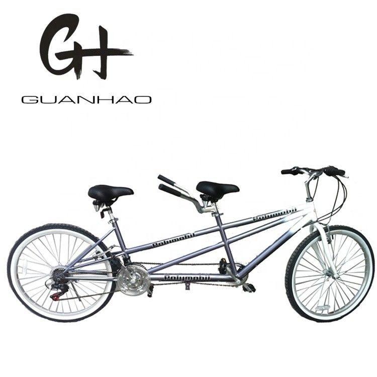 26 ιντσών Αλουμινίου Rim Tandem Bike με 21KG Steel Mountain Frame και Shimano 18 ταχύτητες