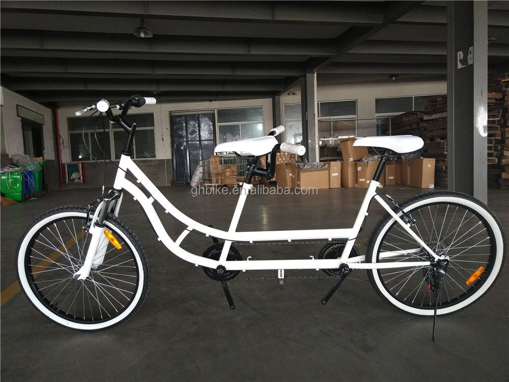 Σύνθετο Rim 26 &quot;Low Rider Tandem ποδήλατο για 2 ή 3 άτομα μπροστινό V φρένο και προσιτό