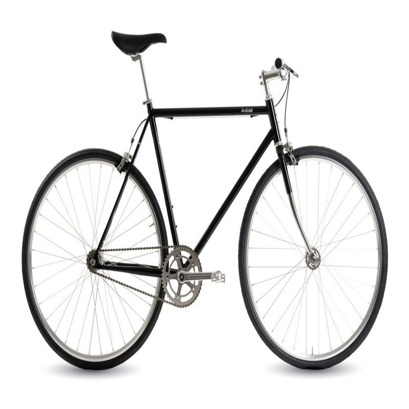 4130 Chromoly Single Speed Retro Mens Step Through City Cruiser Bike με μέγεθος τροχών 700C