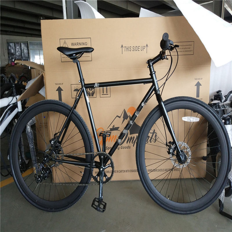 Shimano Gear σκληρό πλαίσιο δίσκο φρένο OEM Chromoly 4130 πλαίσιο ανδρών ενήλικες υβριδικό ποδήλατο ποδήλατο ποδήλατο