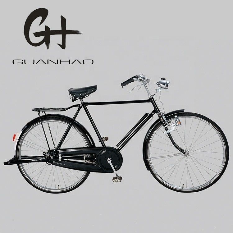 EN Πιστοποίηση 28 ιντσών Άνδρες Lugged Steel Frame Heavy Duty City Bike για καθημερινή οδήγηση