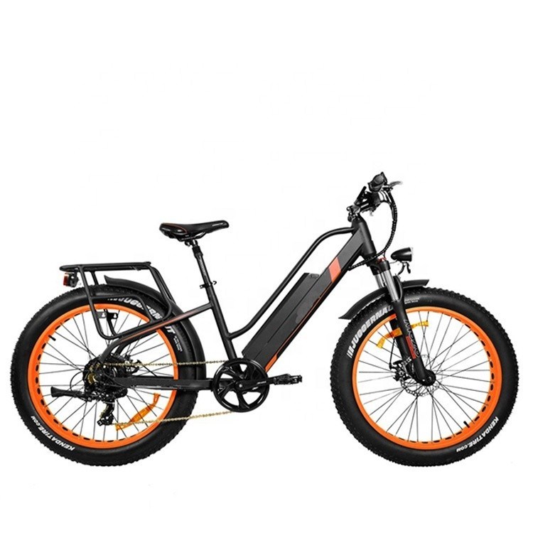 26 ιντσών 1000W 48V 17AH μπαταρία λιθίου 7 ταχύτητες ηλεκτρικό ποδήλατο βουνού για ενήλικες άνδρες