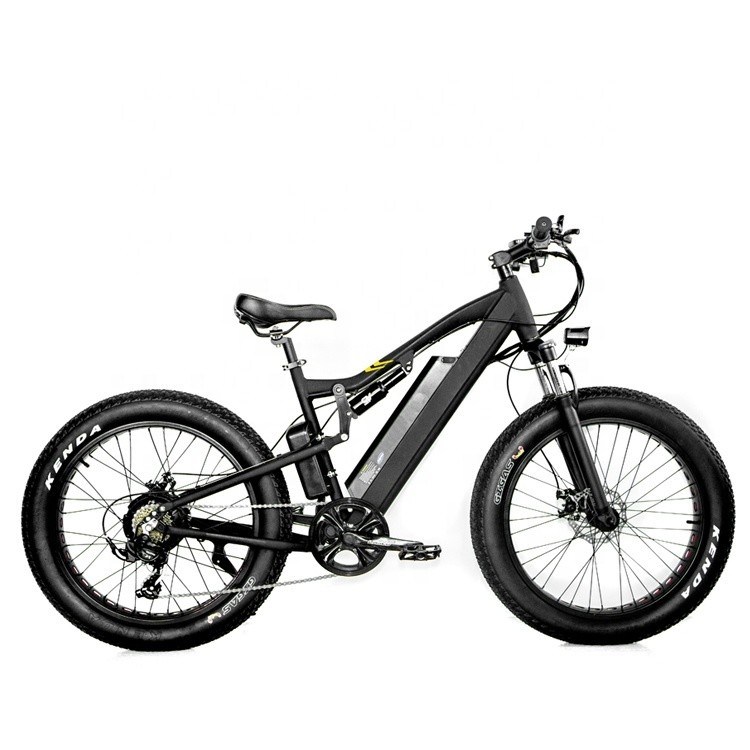Προσαρμοσμένο 26 ιντσών CE CPSC 4.0 Fat Tire 48V 1000W 32MPH 21AH Lithium Battery Mountain Bike