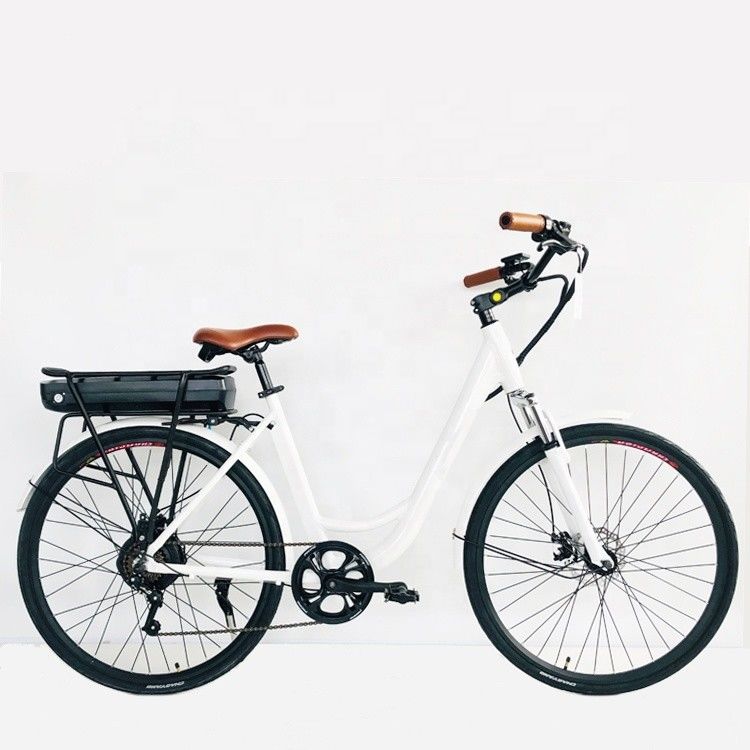 26&quot;*1.95 Τεχνη Kenda 28&quot; 36V350W 28KM/H 14AH Λυθίου μπαταρία OEM/ODM EN15194 Γυναίκες Ηλεκτρικό ποδήλατο πόλης
