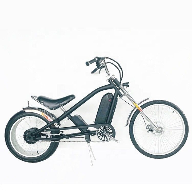 24&quot;-20&quot; 48V500W 40KM/H Single Speed Adult Chopper Ηλεκτρικό ποδήλατο με και συνηθισμένο πεντάλ