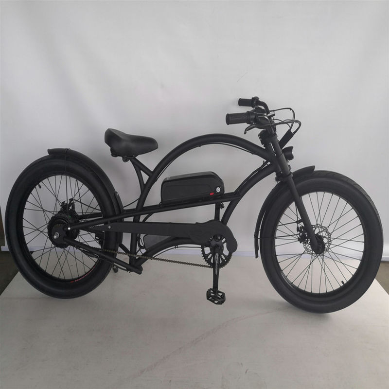 24 &quot;Μεγάλο Φρέμα Ηλεκτρικό Beach Cruiser Bike με 48V Brushless Motor και 3.0 Fat Tires