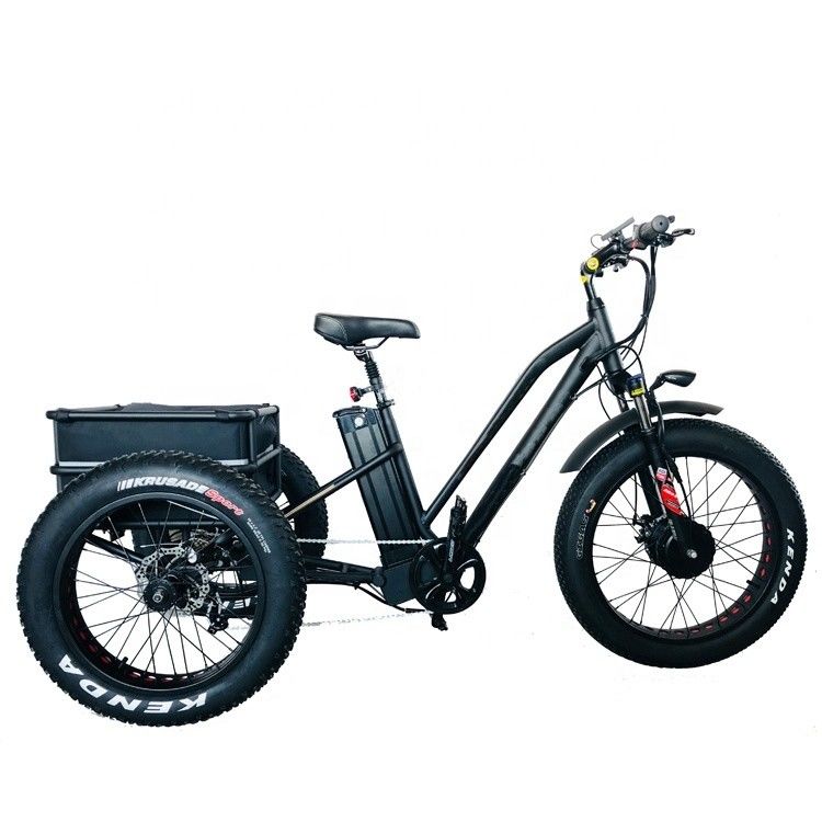 Μεγάλη ισχύς 48V 13AH 750W 45KM/H UL2849 Bafang μπροστινό κινητήρα ηλεκτρικό ελαστικό λίπος τρικυκλώματος 20