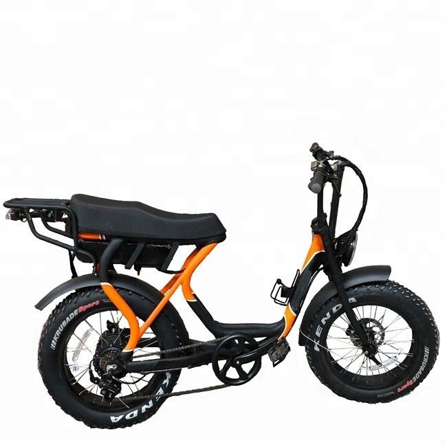 750W Brushless Motor Folding Fat E-Bike με ελαστικό 20 ιντσών Μεγάλη ισχύς και συμπαγές μέγεθος
