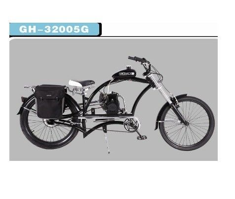 24' Motor Chopper 80CC με πλαίσιο από κράμα αλουμινίου Cool Design USA Standard Motorcycle
